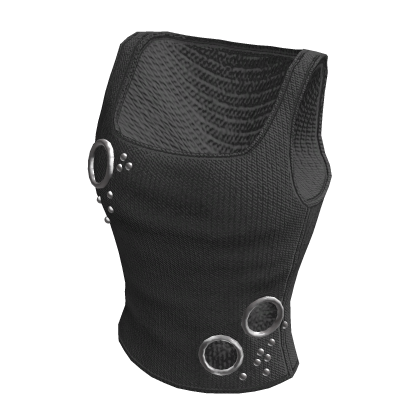 Grey Eyelet Top