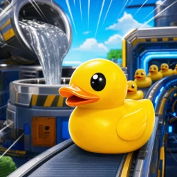 Rubber Ducky Factory 🦆 [BATTLES!] icon