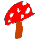 The macaroon mushrooms