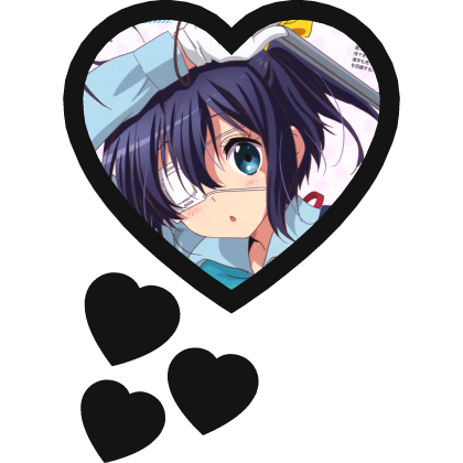 Rikka Takanashi Thinking Hearts Chunibyo