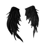 Black Feather Void Wings [Dark]