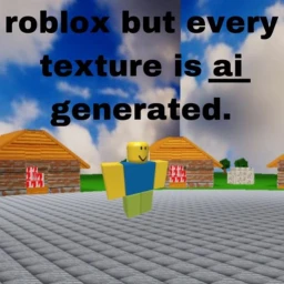 roblox but every texture is ai generated [UPDATE] icon