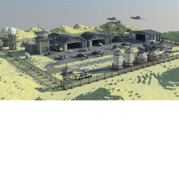 training area