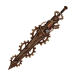 [ 🔥⚡️ ] Bronze Steam Cog Wheel Blade