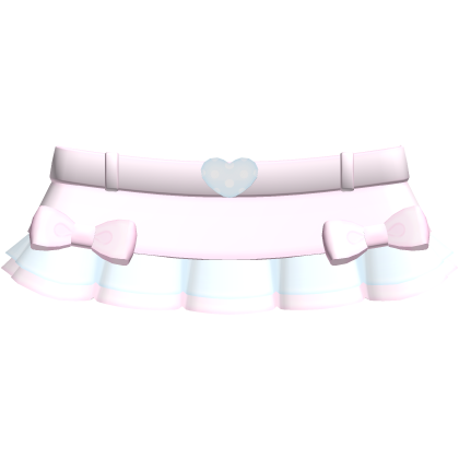 ♡︎ : cute pink & blue mamegoma seal skirt
