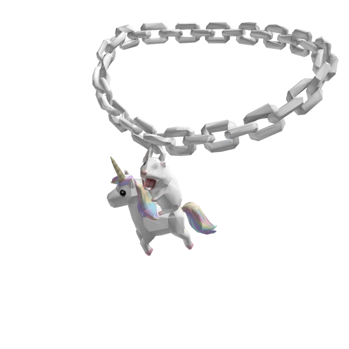 Happy Hamster Rainbow Unicorn Meme Necklace