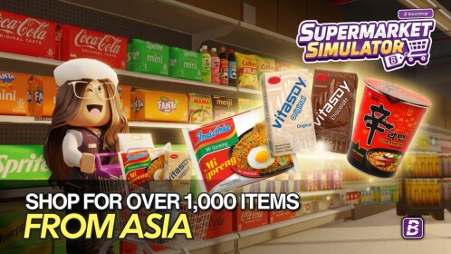 [JOBS!] 🛒 Asian Supermarket Simulator | BloxNShop