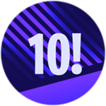 Beat 10 waves in the arena