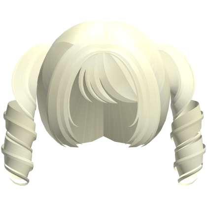 blonde kawaii tweencore cute swirly pigtails