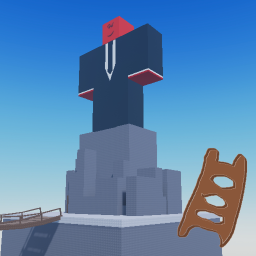 climb giant azu statue to get mcdonalds