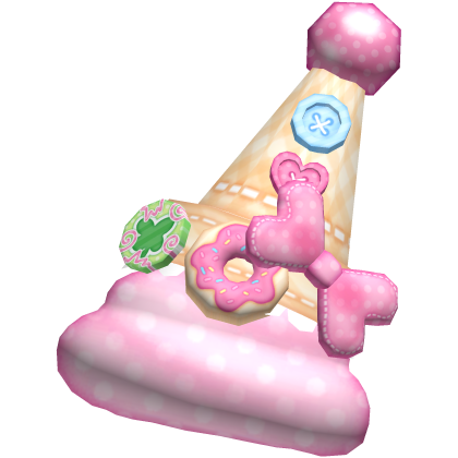 Cute Kawaii Yummy Decora Dessert Clown Hat