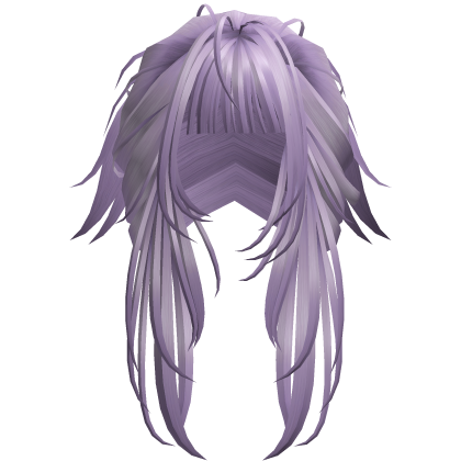 Long Layered Fringe Hair - Lavender