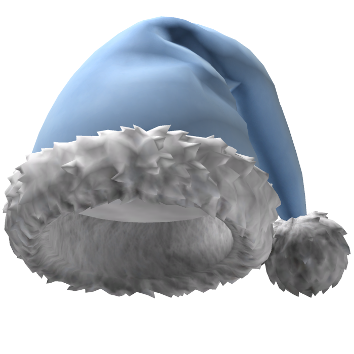Christmas Hat Blue Santa Holiday Happy New Year 🎅