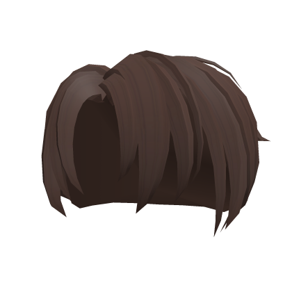 Messy Brown Anime Boy Hair Roblox item