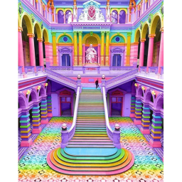 🌈Escape Rainbow Castle Parkour Obby!