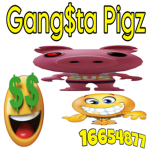 Cool Gangster Pigs