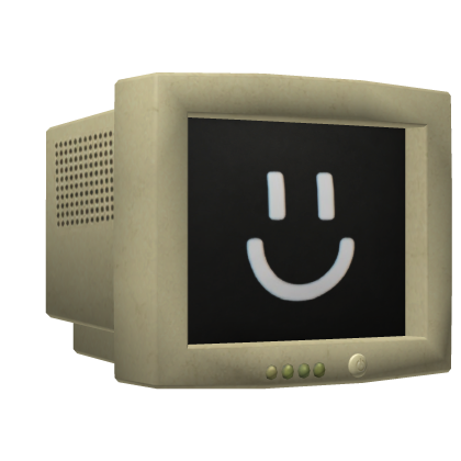 Retro Computer Head (Smile) Roblox item