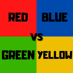 💥 RED vs BLUE vs GREEN vs YELLOW 💥