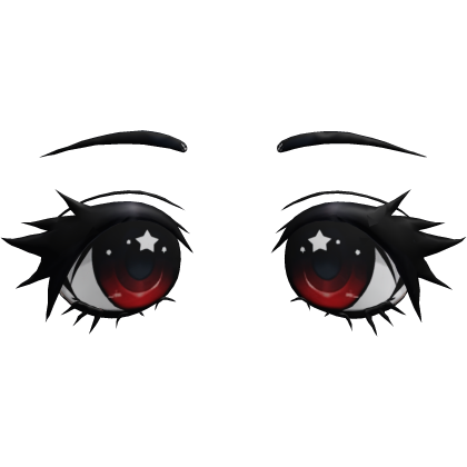 Red Anime Eyes Roblox item