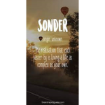 --Sonder--
