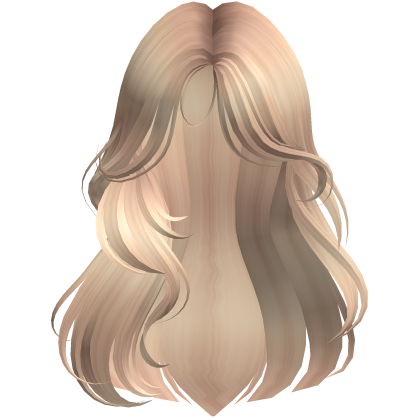 Messy Layered Curtain Bangs (Blonde)
