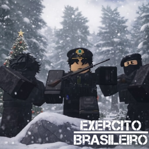 "FREE STAFF" EB Brazilian Army official Roblox game thumbnail