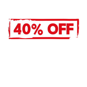40% off 