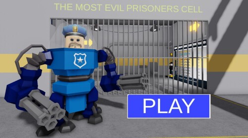MECH BARRY'S PRISON RUN! (FIRST PERSON OBBY!)