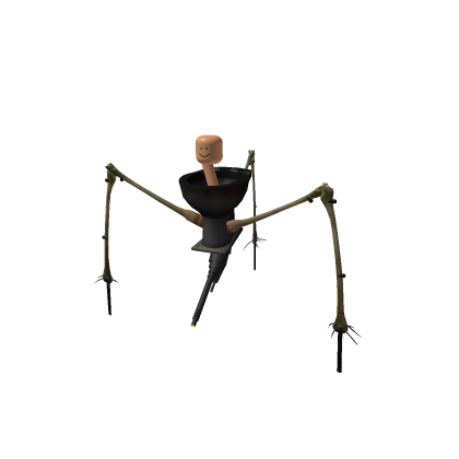 skibidi toilet spider pet