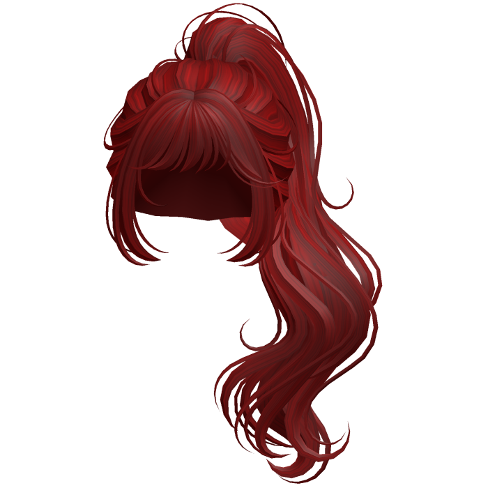Wolfcut Princess Ponytail Red
