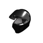 Outcast Raider Helmet Black OpenVisor