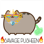 Savage Pusheen Cat Squad