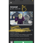 Join the arsenal group it help