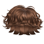 Brown Messy Boy Hair