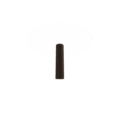 Glass Rounded Table