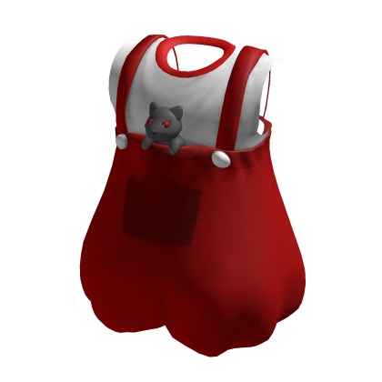 Red Cuddle Hamster Overalls thumbnail