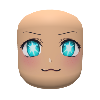 Face Bright Blue eyes