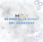 So mindful, so demure
