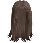 Straight Gyaru Igari Hair (Brown)