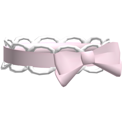 pretty kawaii lita laced pink collar thumbnail