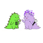 Purple & Green