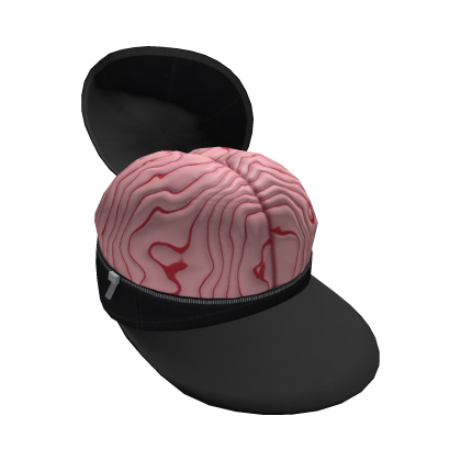 Black Brain Peek Zip Cap