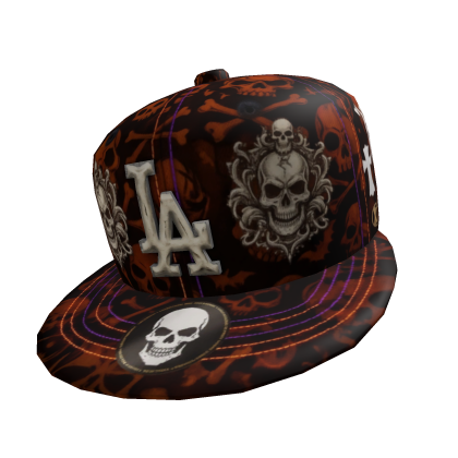 Halloween Tilted Fitted Hat