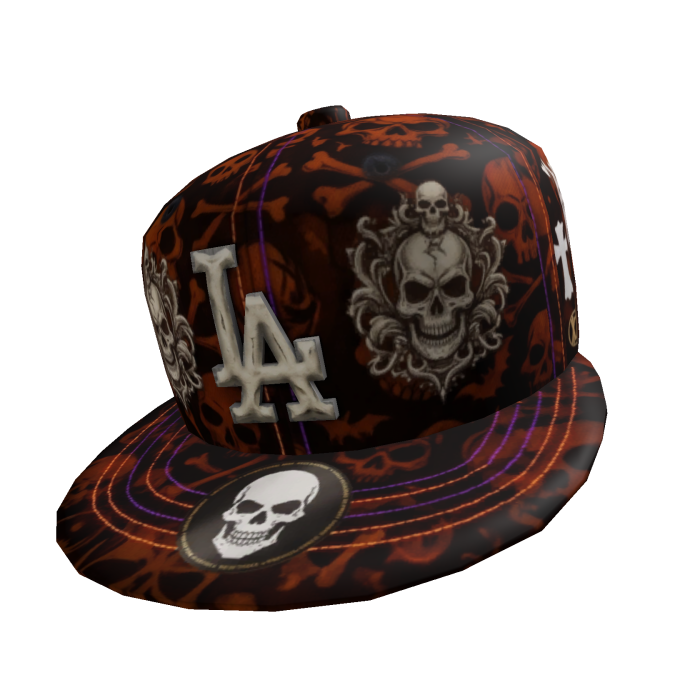 Halloween Tilted Fitted Hat