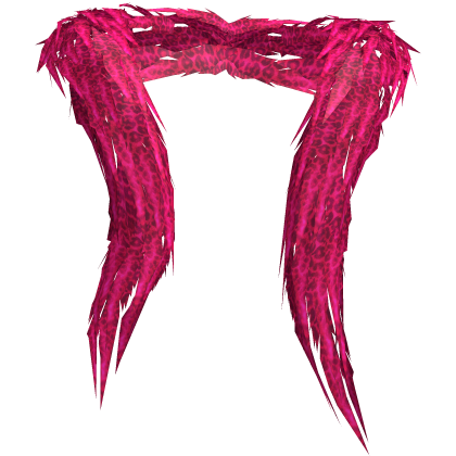 Hot Pink Victorian Boa Neck Scarf