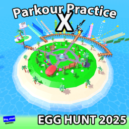 (EGG HUNT) Parkour Practice X! 🏝️