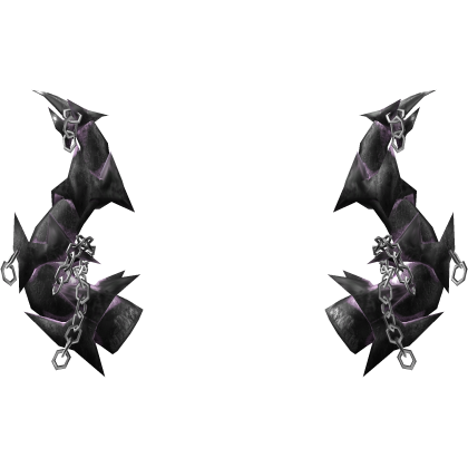 Purple Chained Black Horns