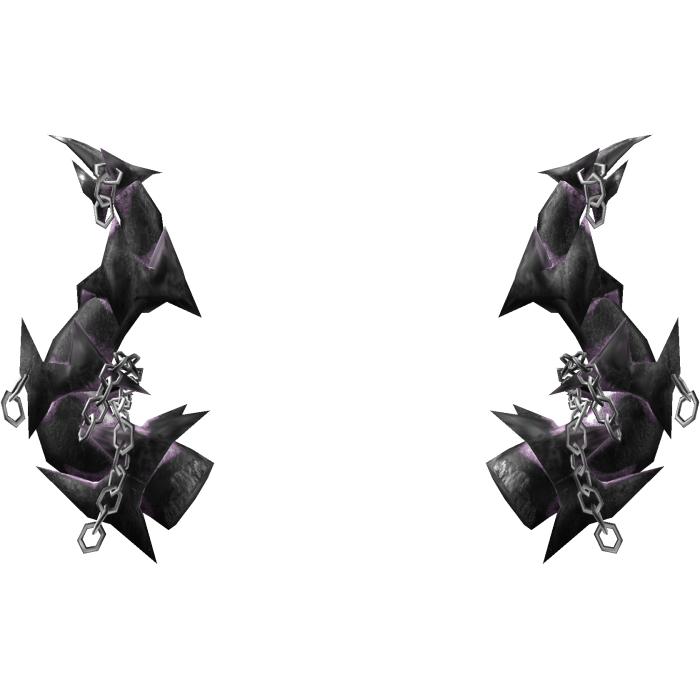 Purple Chained Black Horns