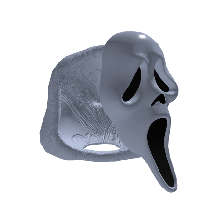 Silver GhostFace Hood