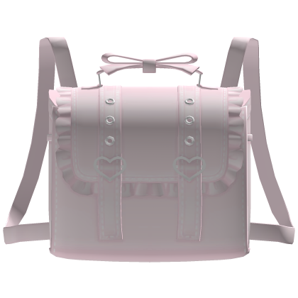 1.0 kawaii ruffled randoseru backpack in pink